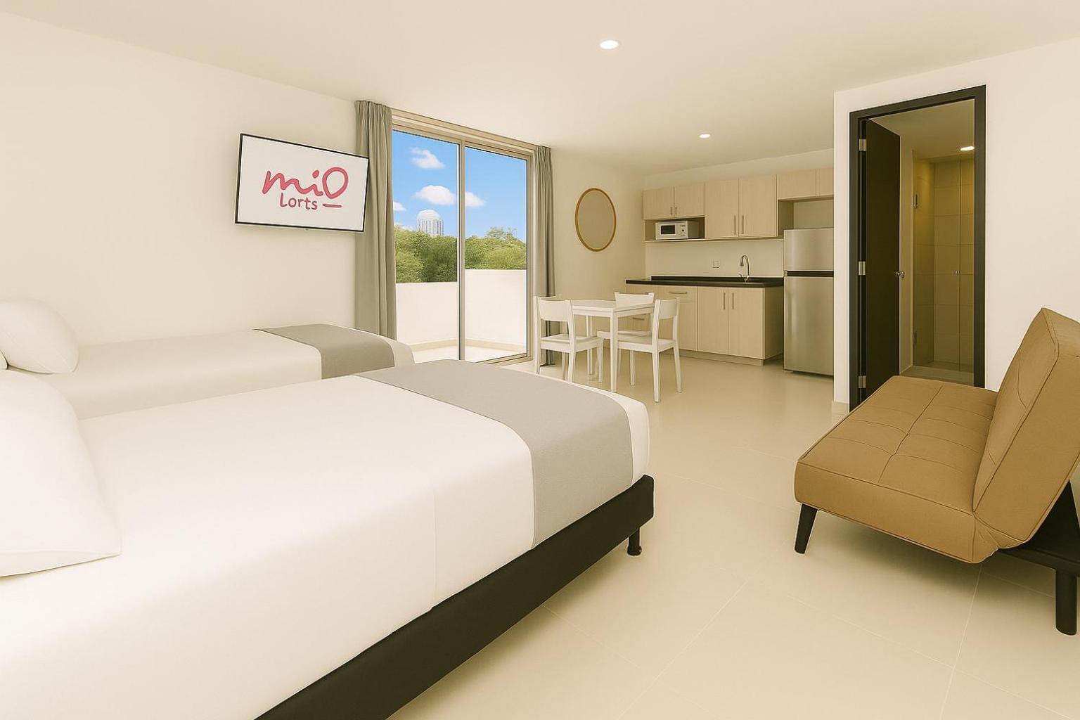 Apartment Loft Moderno En El Poblado Con Vista Y Parqueadero Mio Lofts *