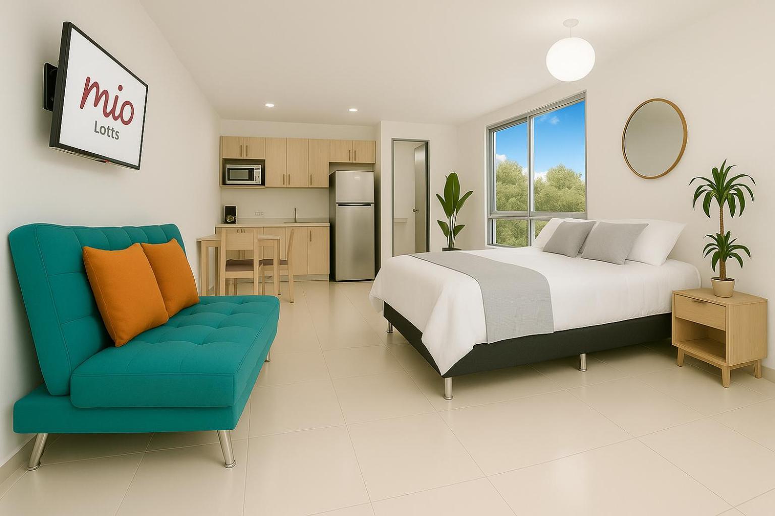 Loft Moderno En El Poblado Con Vista Y Parqueadero Mio Lofts Apartment Medellin